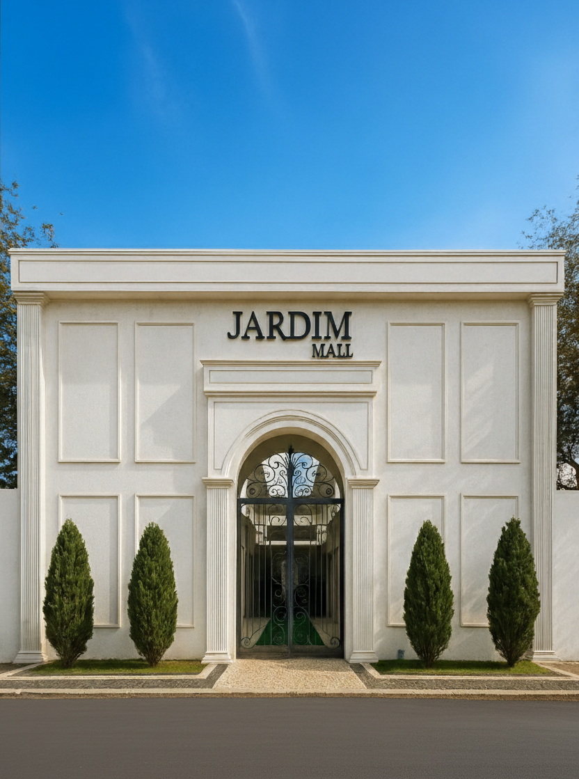 Fachada Galeria Jardim
